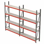 Raft metalic 8 polite, inaltime 240 cm, lungime 425,5 cm, adancime 40 cm, capacitate 350 kg_img_03
