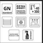 Recipient GN 1 6 inox, 17,6x16,2x15 cm, set 6 bucati_img_01