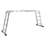 Scara aluminiu pliabila 4x4, 16 trepte, cu podest, lungime 452 cm_img_20