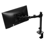 Suport monitor birou FURVERO, 1 brat reglabil, 10-32 inch, negru_img_15