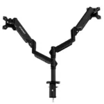 Suport monitor birou FURVERO, 2 brate reglabile, 22-32 inch, gaz, negru_img_03