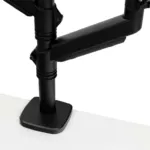 Suport monitor birou FURVERO, 2 brate reglabile, 22-32 inch, gaz, negru_img_11