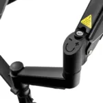 Suport monitor birou FURVERO, 2 brate reglabile, 22-32 inch, gaz, negru_img_13