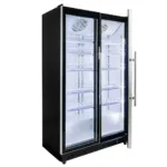 Vitrina frigorifica 2 usi, 830 litri, LED, inaltime 200 cm, latime 112 cm, temperatura 0 +10 grade celsius_img_01