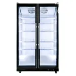 Vitrina frigorifica 2 usi, 830 litri, LED, inaltime 200 cm, latime 112 cm, temperatura 0 +10 grade celsius_img_02