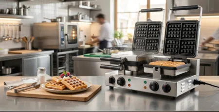 aparat vafe profesional pentru deserturi profitabile în HoReCa