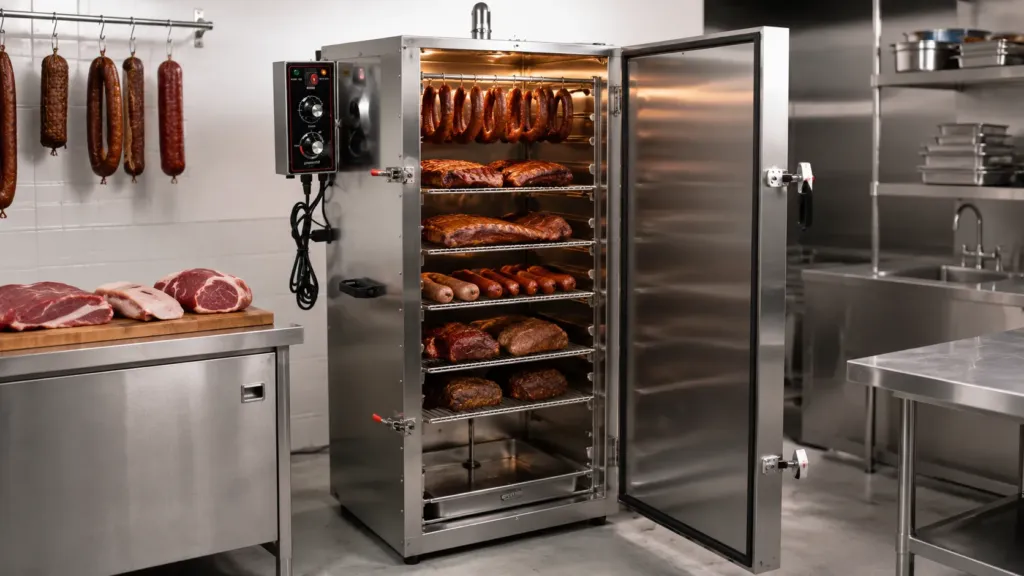 Afumătoare carne profesională pentru utilaje carmangerie