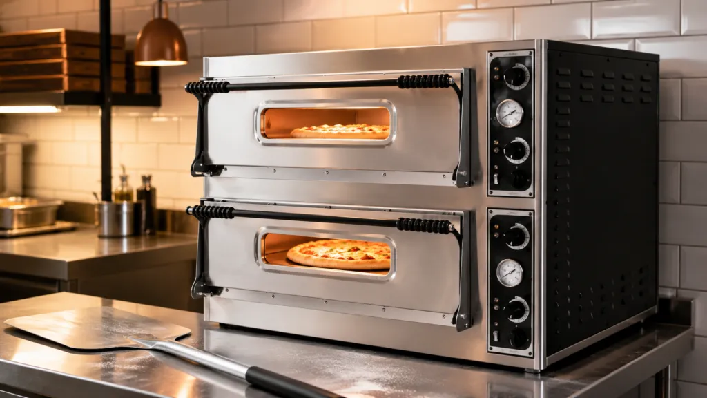 Cuptor pizza profesional inclus în echipamente pizzerie