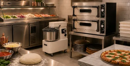 Echipamente pizzerie profesionale pentru deschiderea unei pizzerii