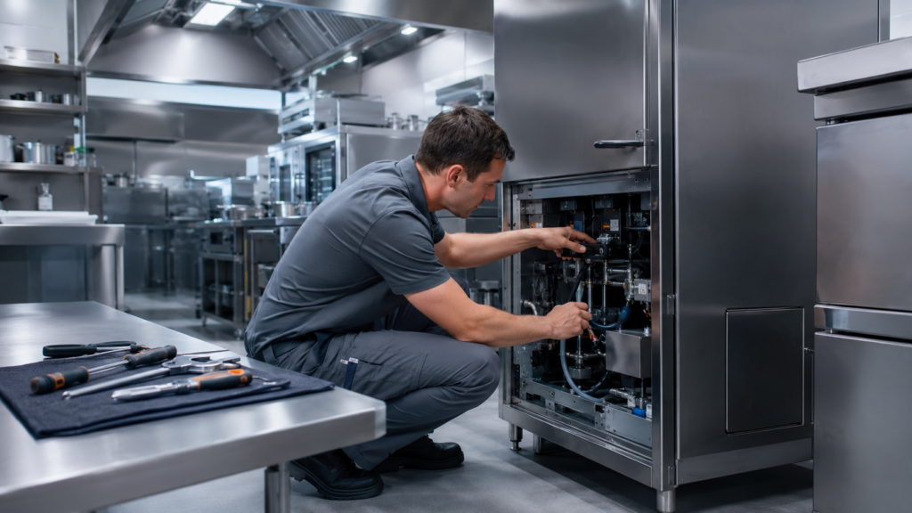 service pentru utilaje HoReCa profesionale în bucătărie profesională