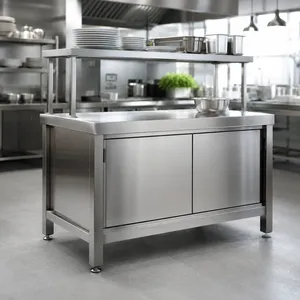 Masa inox pentru bucatarii profesionale