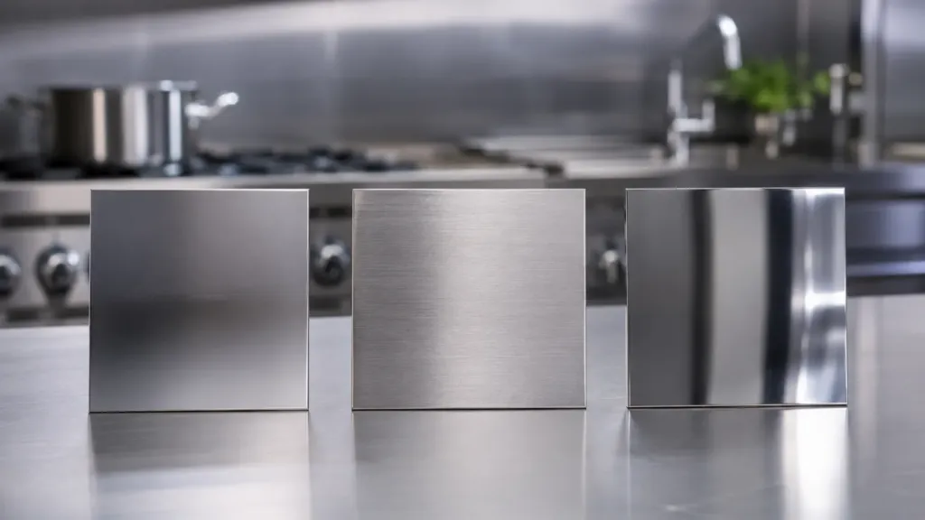 Comparație Inox HoReCa AISI 304 AISI 430 AISI 201 pentru mobilier profesional