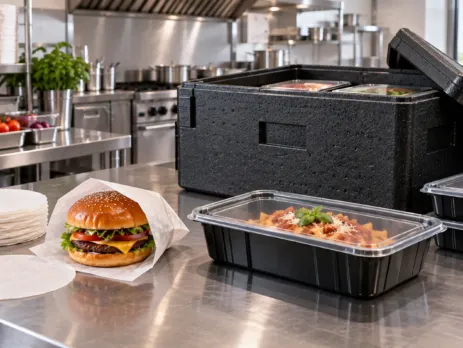 Ambalaje takeaway pentru burger, paste și transport izotermic