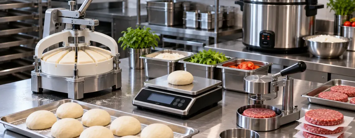 Stație HoReCa pentru cântărire și porționare ingrediente