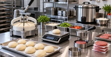Stație HoReCa pentru cântărire și porționare ingrediente