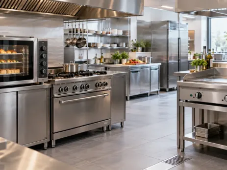 Bucătărie HoReCa cu echipament multifuncțional și utilaje dedicate