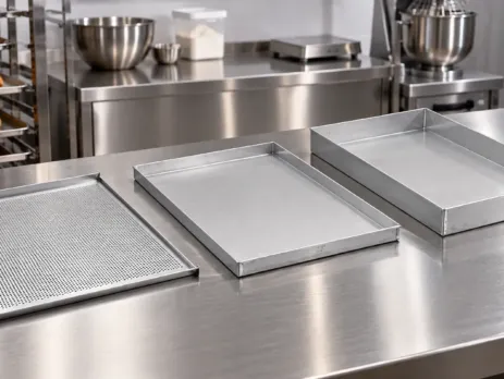 Tăvi de copt din aluminiu pentru coacere uniformă