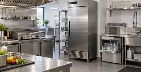 Echipamente HoReCa evaluate pentru înlocuire într-o bucătărie profesională