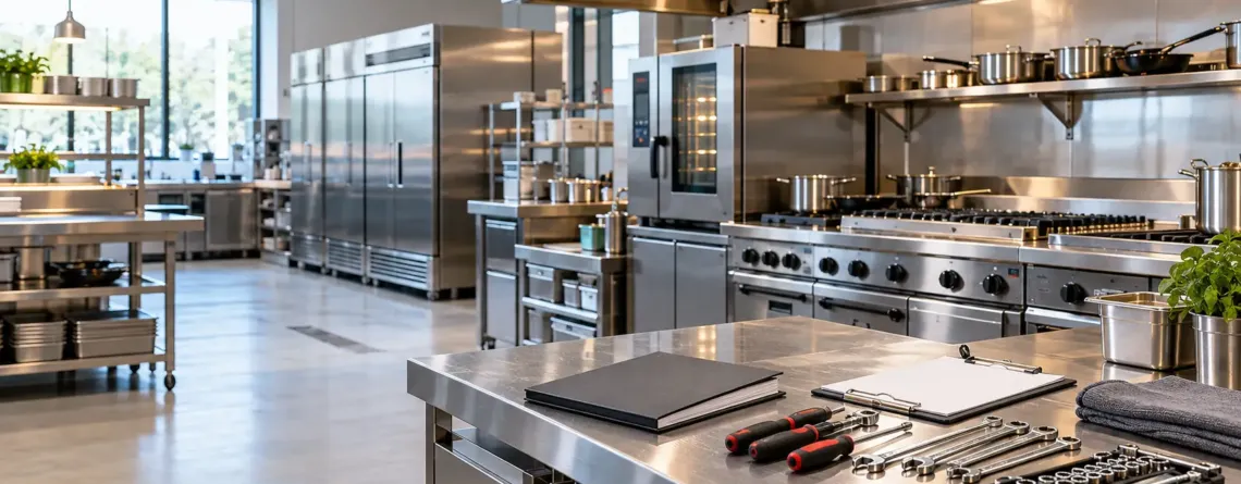 Echipamente HoReCa pregătite pentru verificare tehnică și service