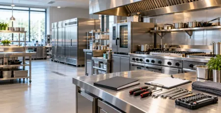 Echipamente HoReCa pregătite pentru verificare tehnică și service
