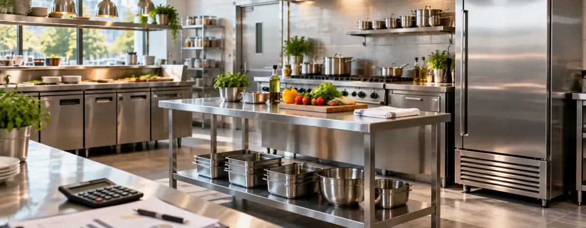 Calculator vizual pentru chirie restaurant procent venit într-un spațiu HoReCa