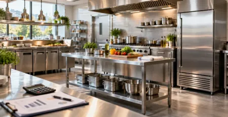 Calculator vizual pentru chirie restaurant procent venit într-un spațiu HoReCa