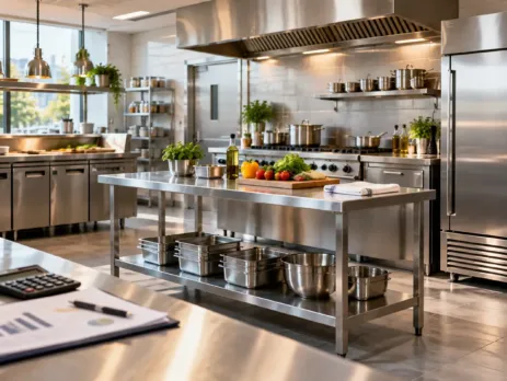Calculator vizual pentru chirie restaurant procent venit într-un spațiu HoReCa