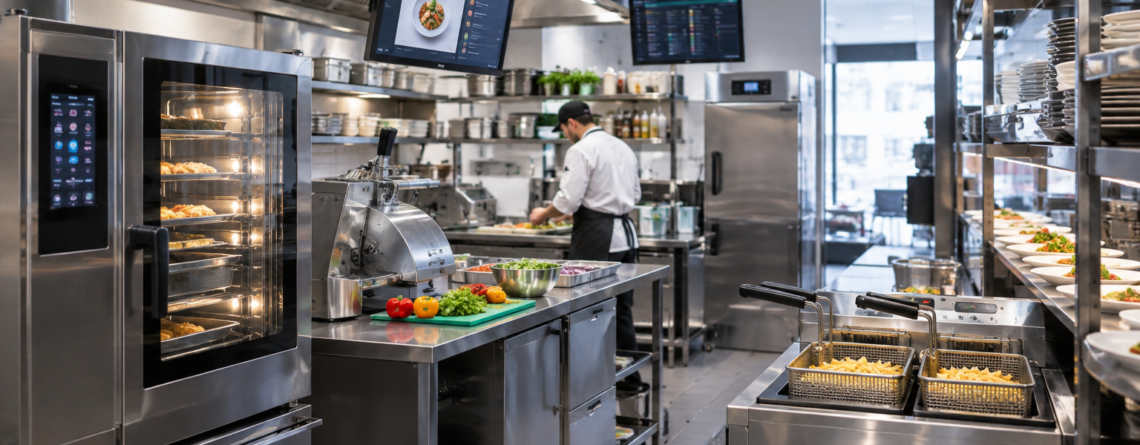 Bucătărie profesională cu flux standardizat pentru standardizare restaurant chain