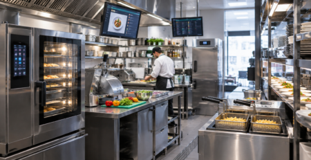 Bucătărie profesională cu flux standardizat pentru standardizare restaurant chain